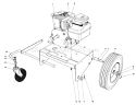 Engine Diagram and Parts List for 62923 4000001-4999999 - 1984 Toro Leaf Blower / Vacuum