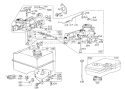 Carburetor Assembly Diagram and Parts List for 62912 5000001-5999999 - 1975 Toro Leaf Blower / Vacuum