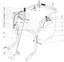 Part Location Diagram of 23-3510 Toro Cable - Bowden