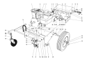 Engine And Base Assembly (model 62923)(continued) Diagram and Parts List for 62912 6000001-6999999 - 1976 Toro Leaf Blower / Vacuum