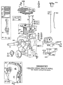 Page H Diagram and Parts List for 62923 7000001-7999999 - 1987 Toro Leaf Blower / Vacuum