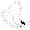 Flap Kit Diagram and Parts List for 62923 8000001-8999999 - 1978 Toro Leaf Blower / Vacuum