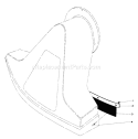Flap Kit Diagram and Parts List for 62912 9000001-9999999 - 1979 Toro Leaf Blower / Vacuum