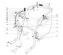 Part Location Diagram of 25-7860 Toro Fwd Assy Cable