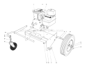 Part Location Diagram of 23-3320 Toro Caster