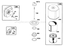 Page H Diagram and Parts List for 62924 6900001-6999999 - 1996 Toro Leaf Blower / Vacuum