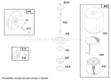 Page H Diagram and Parts List for 62924 7900001-7999999 - 1997 Toro Leaf Blower / Vacuum