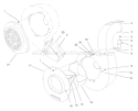 Part Location Diagram of 105-4062 Toro Decal-Warning, Rotate