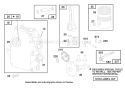 Page E Diagram and Parts List for 62924 9900001-9999999 - 1999 Toro Leaf Blower / Vacuum