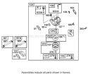 Carburetor Assembly Diagram and Parts List for 62925 210000001-210999999 - 2001 Toro Leaf Blower / Vacuum