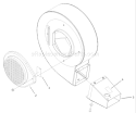 Blower Assembly Diagram and Parts List for 62925 220000001-220999999 - 2002 Toro Leaf Blower / Vacuum