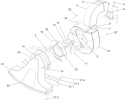 Part Location Diagram of 105-8543-03 Toro Flange-Retainer