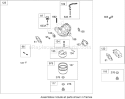 Part Location Diagram of 692555 Husqvarna Gasket-Intake