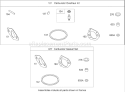 Carburetor Overhaul Kit Diagram and Parts List for 62925 290000001-290999999 - 2009 Toro Leaf Blower / Vacuum
