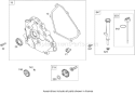 Crankcase Assembly Diagram and Parts List for 62925 290000001-290999999 - 2009 Toro Leaf Blower / Vacuum