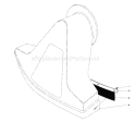 Flap Kit Diagram and Parts List for 62933 7000001-7999999 - 1977 Toro Leaf Blower / Vacuum