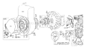 Rewind Starter Diagram and Parts List for 62933 7000001-7999999 - 1977 Toro Leaf Blower / Vacuum