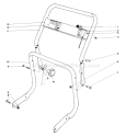 Part Location Diagram of 23-3360 Toro Lower Handle