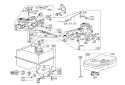 Carburetor Assembly Diagram and Parts List for 62933 9000001-9999999 - 1979 Toro Leaf Blower / Vacuum