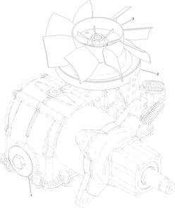 Rh Hydro Transaxle Assembly No. 132-8803 Diagram and Parts List for 68138 403300000 - 404319999 Toro Lawn Tractor Accessories