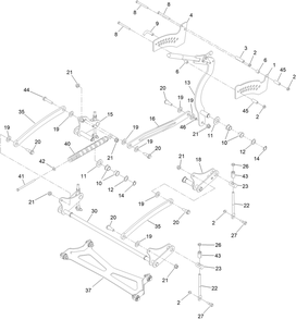 Part Location Diagram of 127-7444 Toro Screw-Hhf