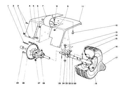 Part Location Diagram of 3235-4 Toro Capscrew