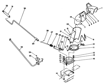 Part Location Diagram of 79-3780 Toro Support-Crank