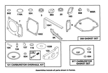 Engine Gts 150 Diagram and Parts List for 26630B 4900001 - 4999999 Toro Lawn Mower