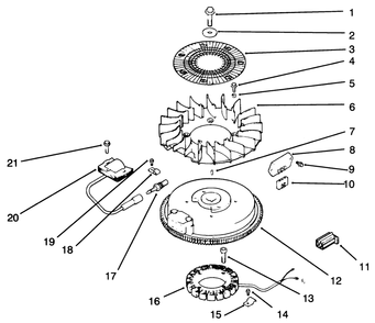 Ignition/Electrical-Engine Kohler Model No. Cv14 S-1429 Diagram and Parts List for 30185 39000001 - 39999999 Toro Lawn Tractor Accessories