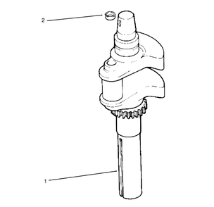 Crankshaft (Kohler Engine Cv14s-Ps1472) Diagram and Parts List for 72042 5900001 - 5900796 Toro Lawn Tractor
