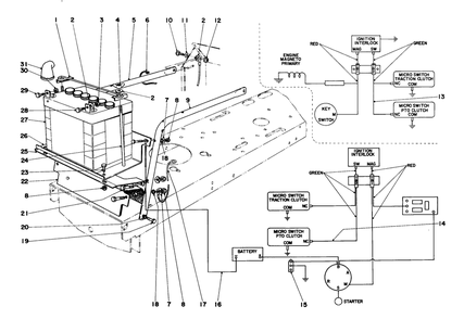 Part Location Diagram of 239-15 Toro DISCONTINUED