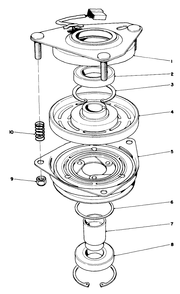 Part Location Diagram of 74-0870 Toro Wire Harness