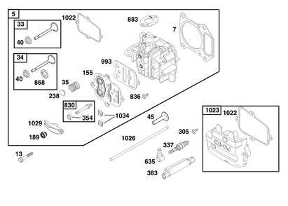 Engine Gts-200 Diagram and Parts List for 20787 8900001 - 8999999 Toro Lawn Mower