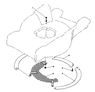 Leaf Shredder Kit No. 59100 (Optional) Diagram and Parts List for 20758 1000001 - 1999999 Toro Lawn Mower