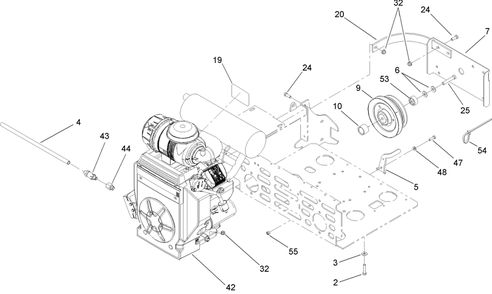 Part Location Diagram of 110-0449 Toro CLUTCH-ELECTROMAGNETIC