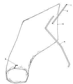 Giant Bagging Kit No. 29-9750 (Optional) Diagram and Parts List for 16310 2000001 - 2999999 Toro Lawn Mower