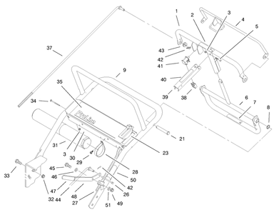 Part Location Diagram of E323568 Toro DISCONTINUED