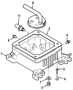 Toro Power Plus Oil Base Diagram and Parts List for 41-20OE02 1000001 - 1999999 Toro Lawn Tractor