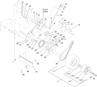 Part Location Diagram of 130-8368 Toro Tire