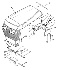 Part Location Diagram of 9320004 Toro Pin-Cotter 1/16 x 1/2