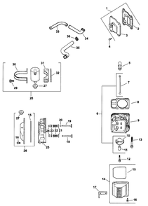 Part Location Diagram of 2535101 Toro Lifter-Valve