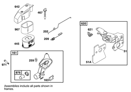 Engine Gts-200 Diagram and Parts List for 22157 9900001 - 9999999 Toro Lawn Mower