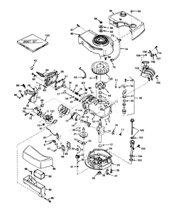 Engine Tecumseh Model No. Tnt 120-12006b Diagram and Parts List for 20730 8000001 - 8999999 Toro Lawn Mower