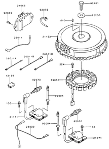 Part Location Diagram of 92072-7001 Toro Band