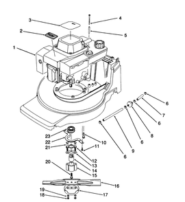 Engine Assembly Diagram and Parts List for 20921B 2000001 - 2999999 Toro Lawn Mower