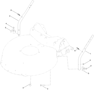 Lower Handle Assembly Diagram and Parts List for 21357 400000000 - 410499999 Toro Lawn Mower