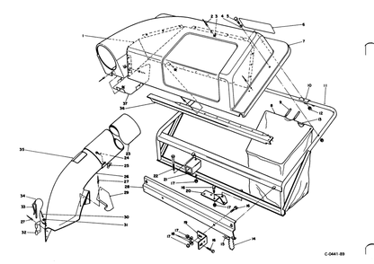 Twin Bagger Grass Catcher Model No. 59122 (Optional) Diagram and Parts List for 56150 9000001 - 9999999 Toro Lawn Tractor