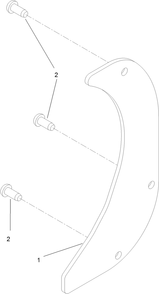 Cover Assembly No. 138-0798 Diagram and Parts List for 138-0798  Toro Lawn Tractor Accessories