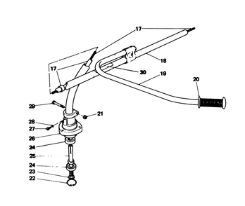 Drive Shaft Assembly Diagram and Parts List for 51625 9000001 - 9999999 Toro Trimmer