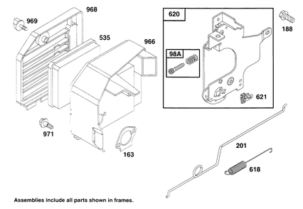 Engine Gts 150 Diagram and Parts List for 22145 69000001 - 69999999 Toro Lawn Mower